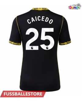 Günstige Chelsea Moises Caicedo #25 Auswärtstrikot Damen 2026-27 Kurzarm